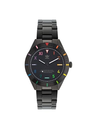 Adidas Originals Black Dial Unisex Watch - AOFH22056-Black