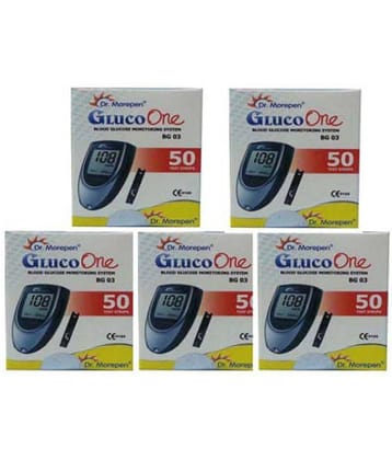 Dr Morepen 250 Test Strips Only for BG 03 Glucometer Exp-03/2027