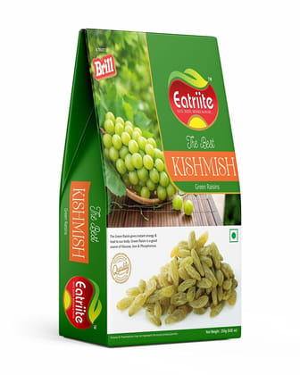 Eatriite Green (Kandhari Kishmish) Raisins, 200 gm