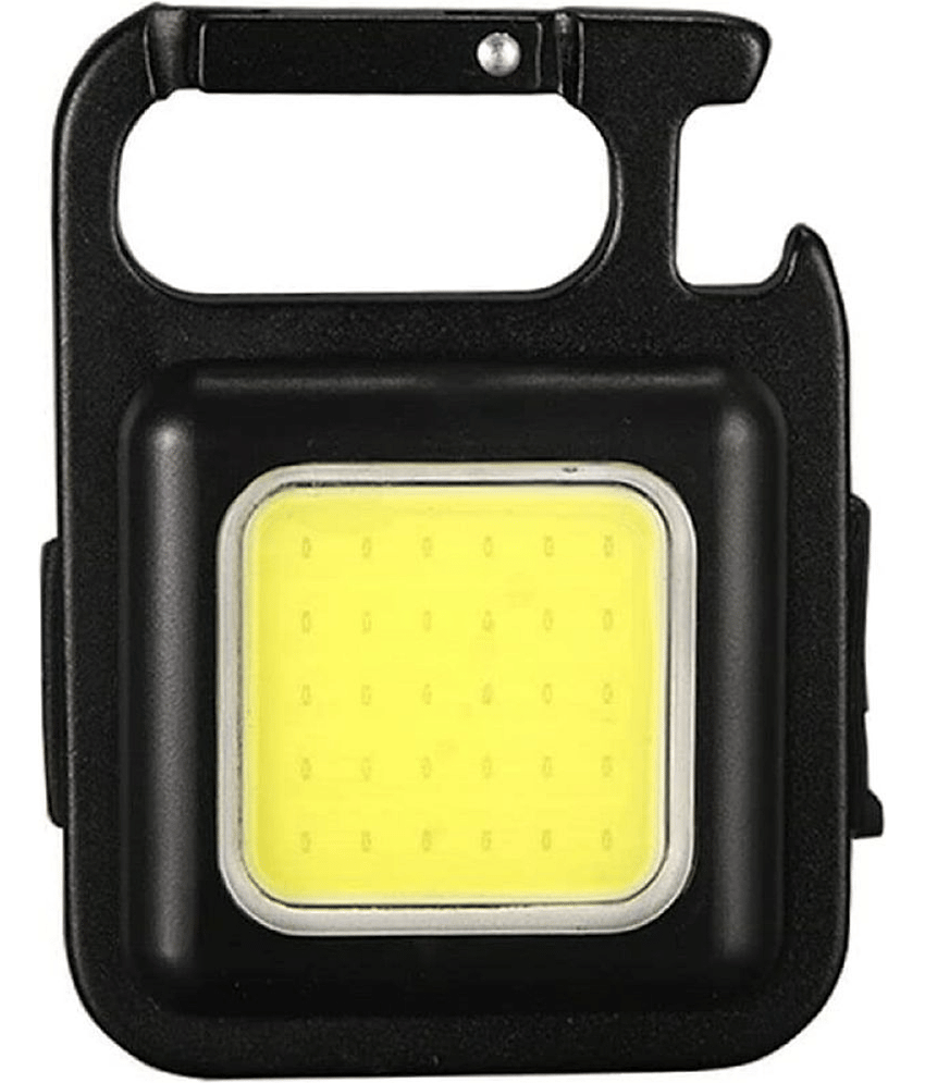 sakimo Black Men's Flashlight Keychain ( Pack of 1 )