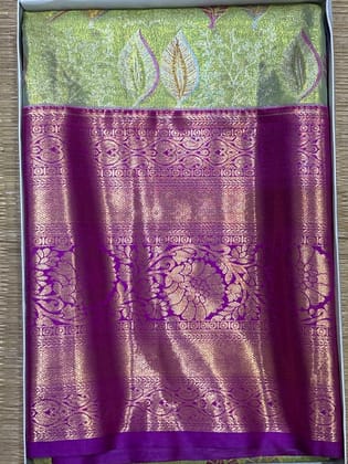 Semi Kanchi Silk Saree