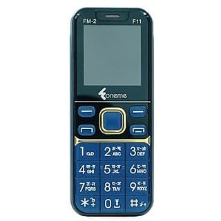 ONEME F11 (Dual Sim, 1.44 Inches Display, 800mAh Battery, Blue)