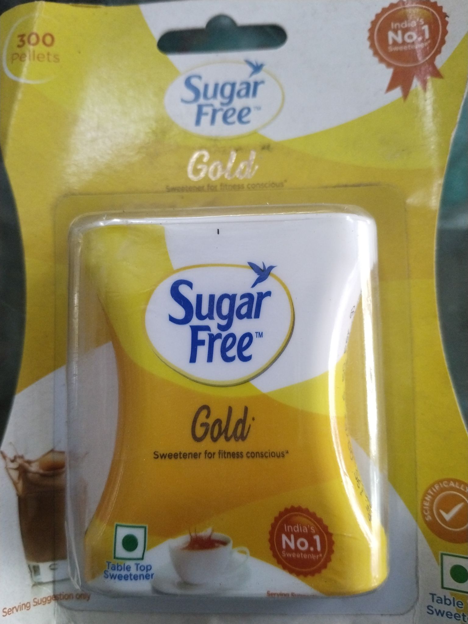 Sugar free gold 300 pellets 