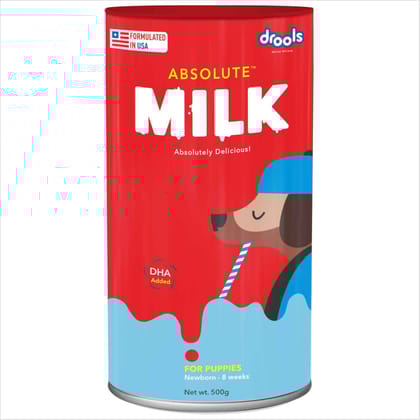 Drools Absolute Milk for Newborn Puppies, 500g