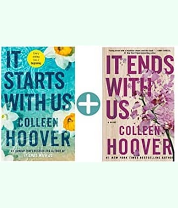 Combo Of It Ends With Us & It starts With Us ( COLLEEN HOOVER)
