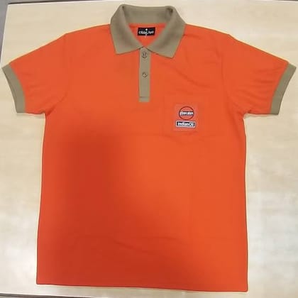 Tejaswini Creation IndianOil Polo T-Shirt (1 unit) | Premium Cotton Blend | Casual & Uniform