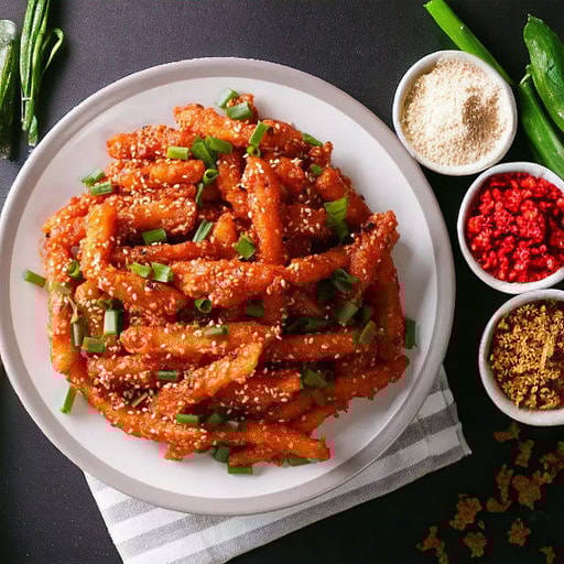 Honey Chilli Potato