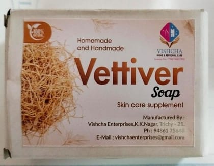 Vishcha Vettiver Soap Pack of 1
