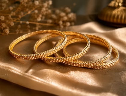 4 pieces bangle set