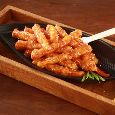 Crispy Chilly Potato (100 Grms)