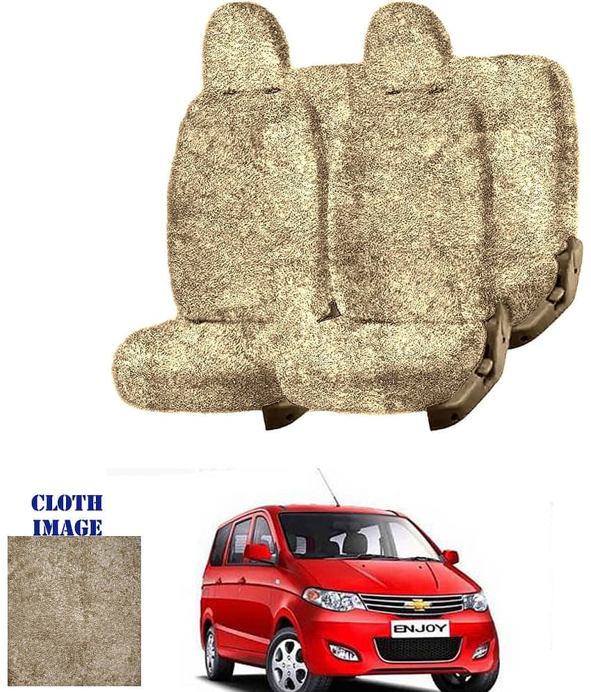 Chevrolet Enjoy Beige 8 Seater Car Seat Cover