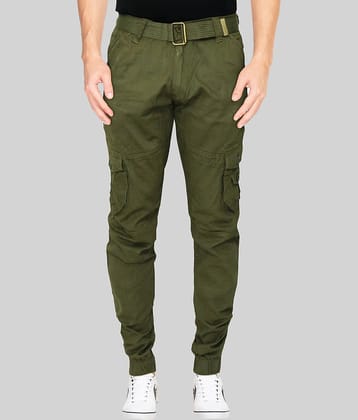 HYMEN LEGIONS Regular Flat Men's Cargos - Light Green ( Pack of 1 )