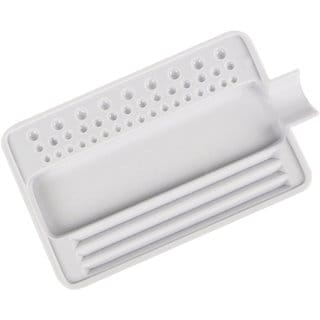 Scorpion 4-1/2 x 2-1/2Inches White Tray Jewelry Tool for Sorting Pearls Stones Beads and Findings