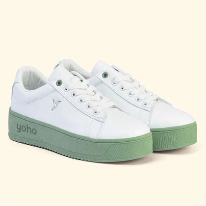 Moonlight Sneakers for Women-Olive Green / 3
