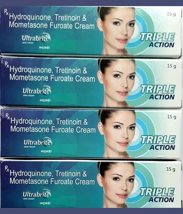 ULTRABRITE NIGHT CREAM 15 GM (PACK OF 4) Hand Cream 60 g Pack of 4