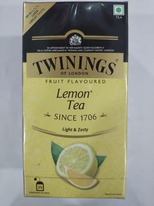 twinings London Fruit flavoured Lemon Tea 25n x 2g tea bags 