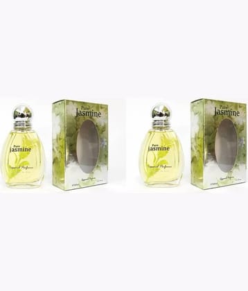 PURE JASMINE Perfume - 100 ml each.pack of 2