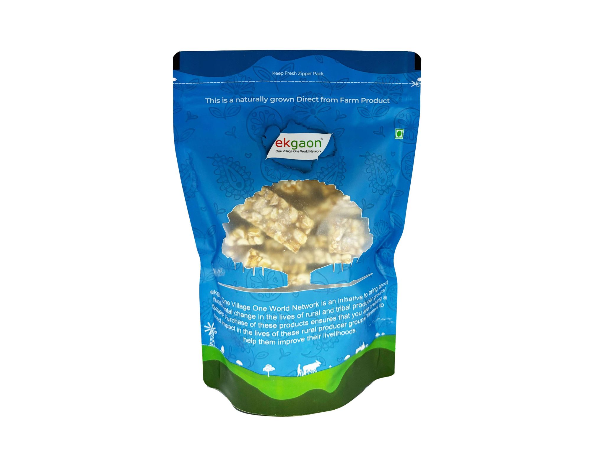 Ekgaon Crispy Peanut Chikki (250g)