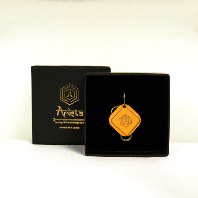 Arista Vault Orange Smart Keychain
