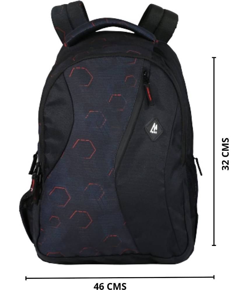 MIKE 25 Ltrs Assorted Polyester College Bag