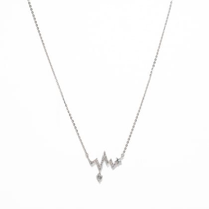Placida Necklace | 925 Silver Necklace for Women-Silver