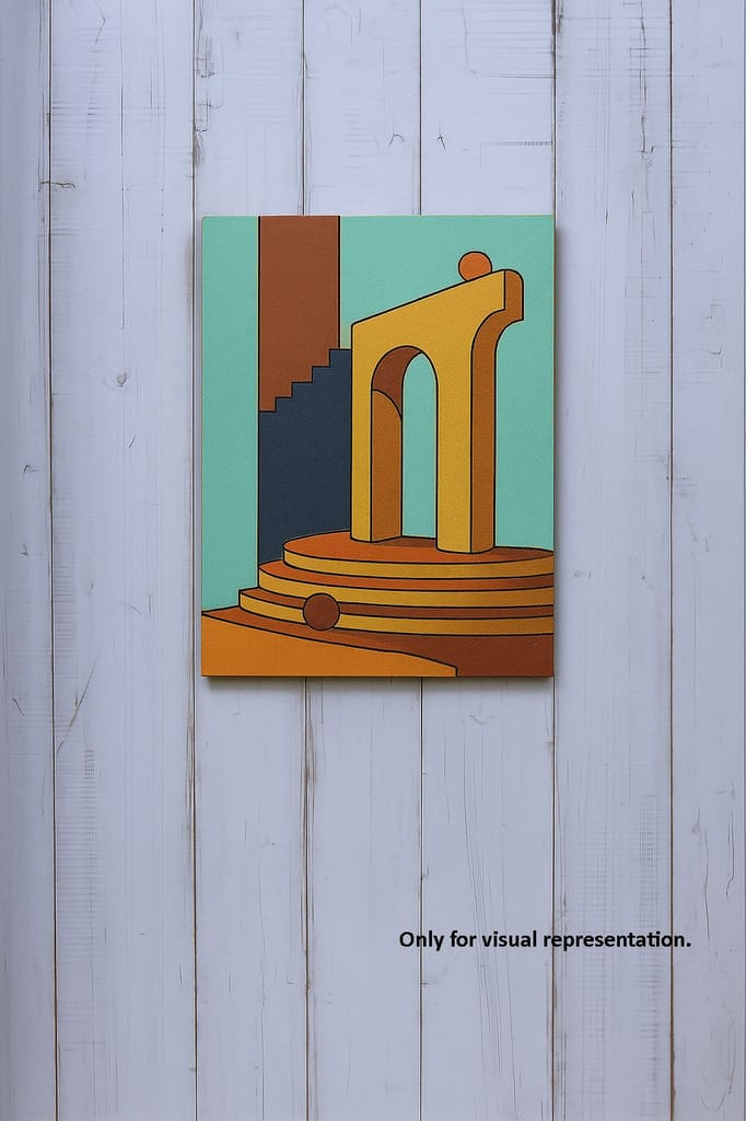 Dbeautify's DIY Traditional Painting – Geometric Arches