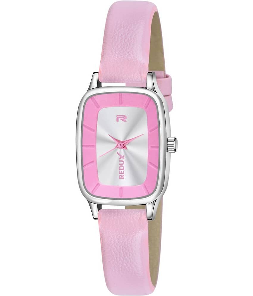 Redux Leather Square Womens Watch