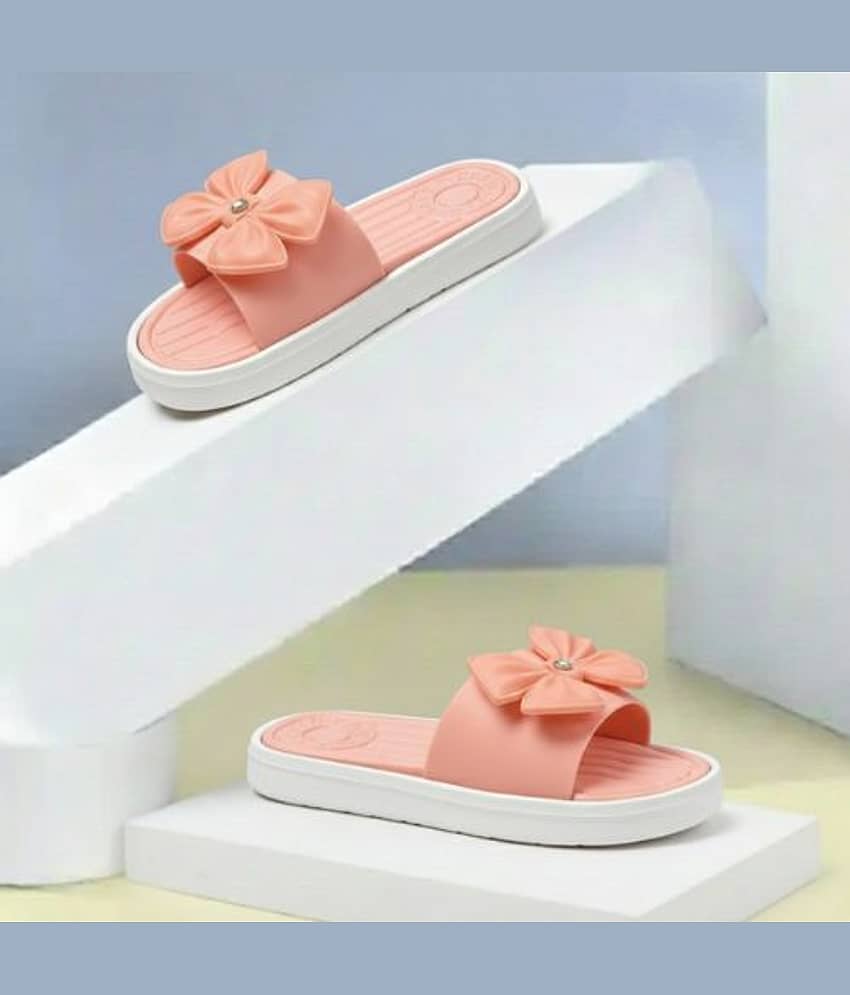 ZOOMBIE Pink Women's Slide Flip Flop