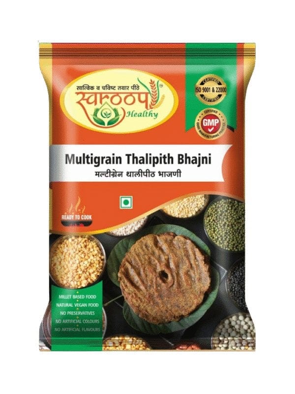 Swaroop Multigrain Thalipith Bhajni (200g) | Traditional Maharashtrian Flour Mix | Ready to Cook