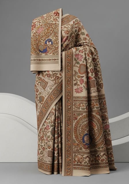 Kalamkari Saree