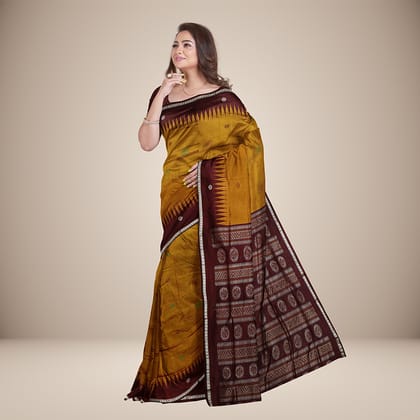 Traditional Motif Bomkai Silk Saree (Copy)