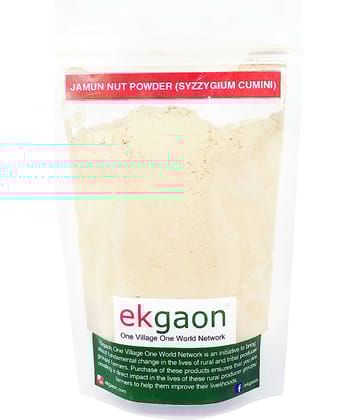 Ekgaon Jamun Nut Powder (Syzzygium cumini) 100 gm