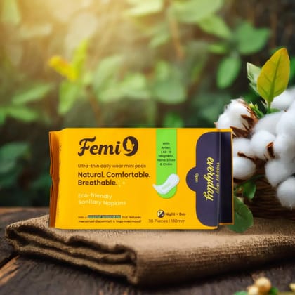 Femi 9 180mm Daily Liners Sanitary pad