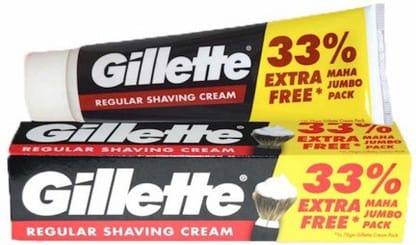 Gillette Shaving Cream Regular 93.1G