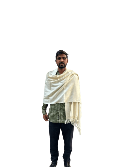 Woolen Silk Shawl ( Merino Wool & Eri Silk)