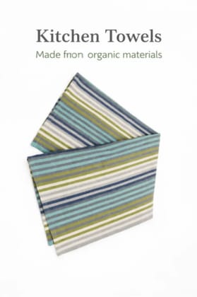 Hand weave Cotton Stripe Kitchen Towel