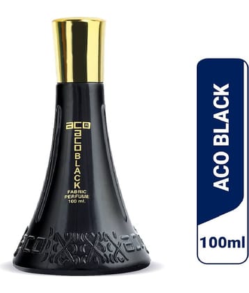 aco perfumes - ACO BLACK Fabric Perfume 100ml For Men & Women Eau De Parfum (EDP) For Unisex 100 ml ( Pack of 1 )
