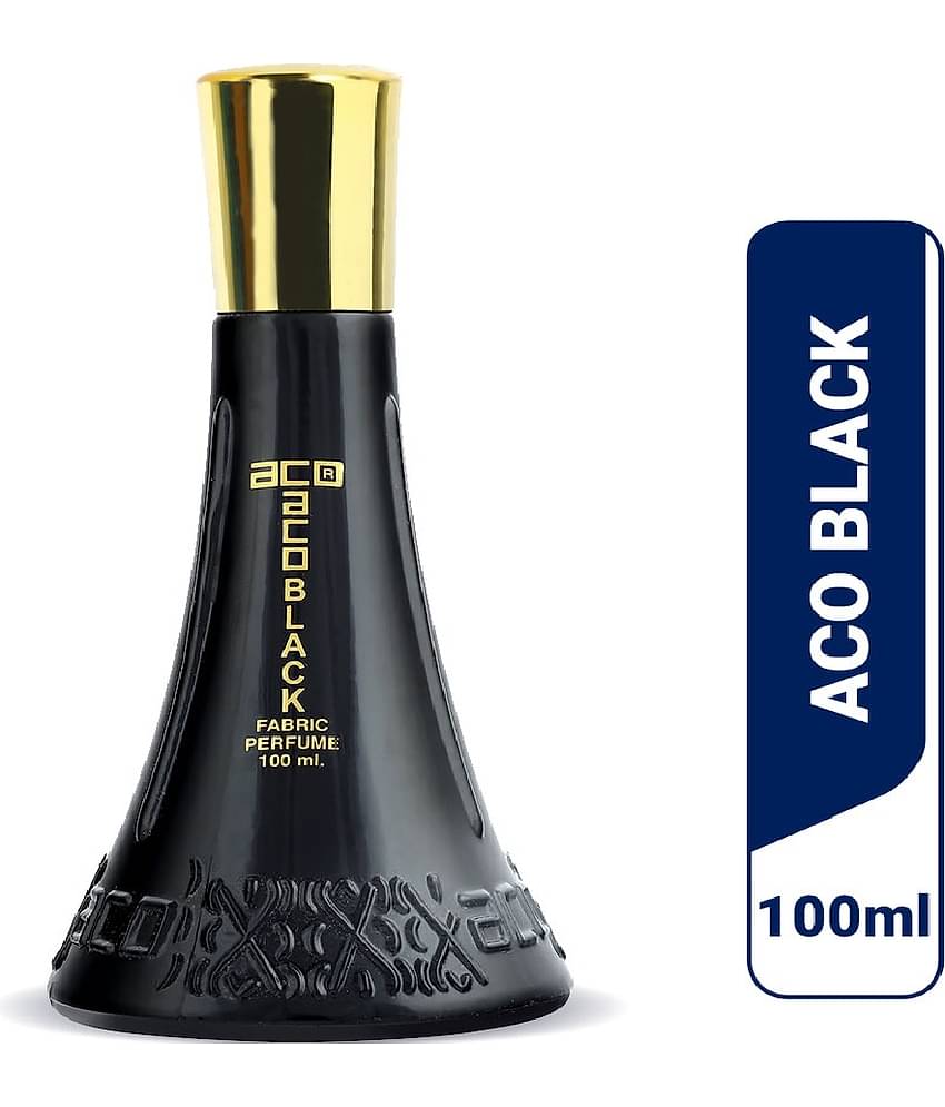 aco perfumes - ACO BLACK Fabric Perfume 100ml For Men & Women Eau De Parfum (EDP) For Unisex 100 ml ( Pack of 1 )