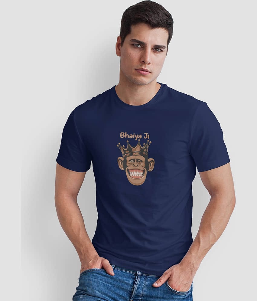 The Twenty Eight Pack of 1 Cotton Regular Fit Men's T-Shirt ( Blue )