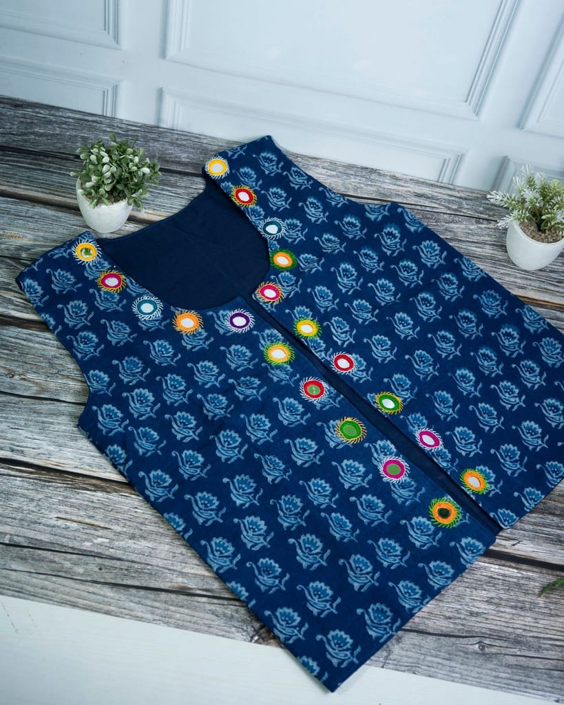 Hand Embroidery Cotton Jacket 1 Piece Each