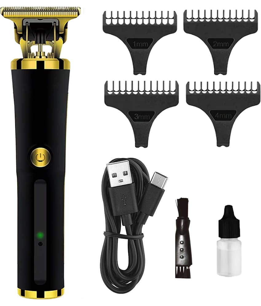 geemy Professional Black Cordless Beard Trimmer With 45 minutes Runtime