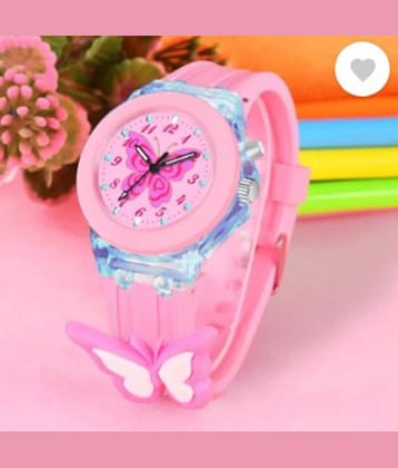Fadiso Fashion Pink Dial Analog Girls Watch ( Pack of 1 )