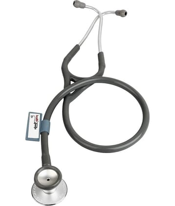 Healthgenie HG-404G Aluminium Double Diaphragm Stethoscope 65 cm Cardiology Grey