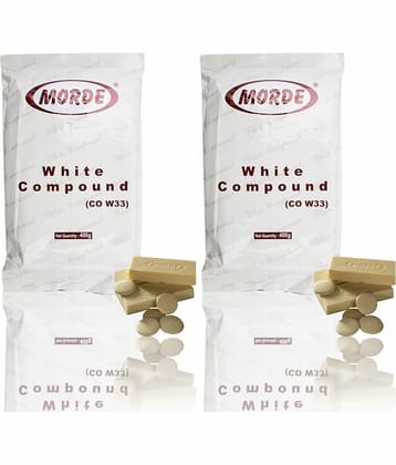 Morde White Chocolate Compound Slab (CO-W33) Milk Chocolate 400 g