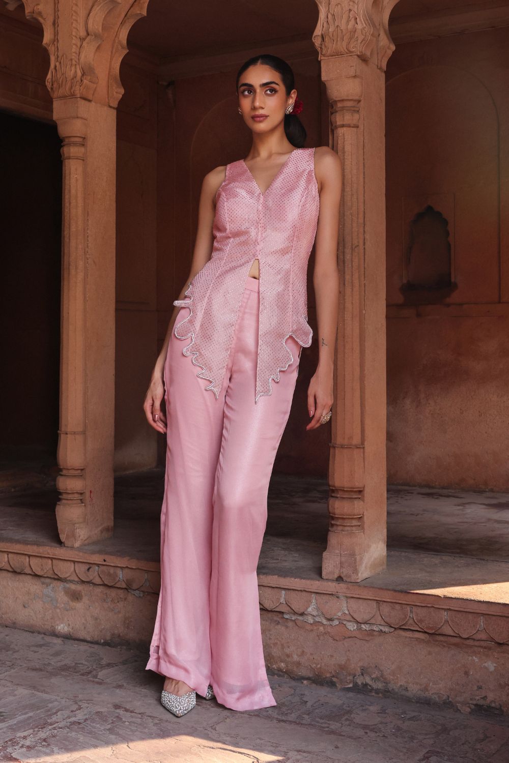Pinkilicious Swarovski co-ord set-XS