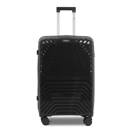 SKYCARRY Vanxx PP Hard-Shell Trolley Bag | TSA-Type Lock | 360 Dual Spinner Wheels | Aviation-Grade Telescopic Handle | Matte-Gloss Finish | Single Piece(21, Jet Black, Small) SKYCARRY Vanxx PP Hard-Shell Trolley Bag | TSA-Type Lock | 360 Dual Spinner Wheels | Aviation-Grade Telescopic Handle | Matte-Gloss Finish | Single Piece(21, Jet Black, Small)