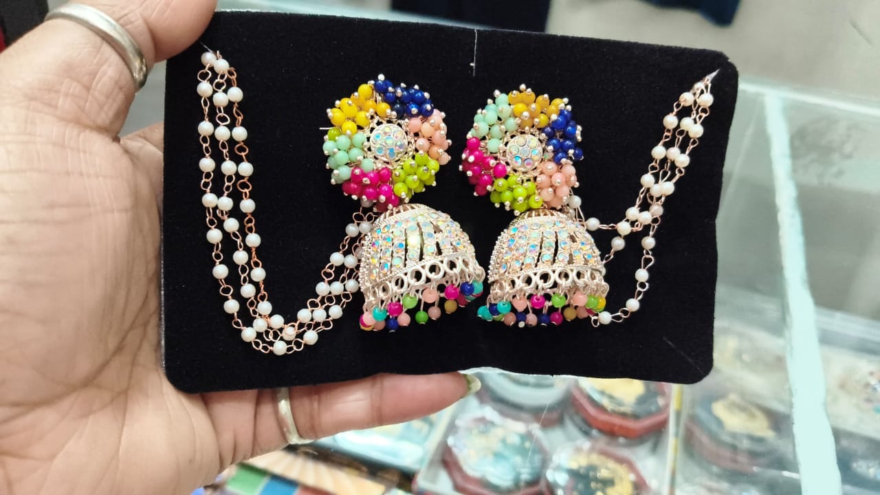 Treasures Delicate trendy Jhumki Earring for Women and Girls