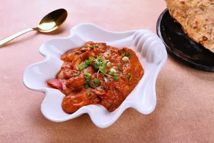 Exotic Mushroom Do Pyaza, Ajwaini Lachha Paratha