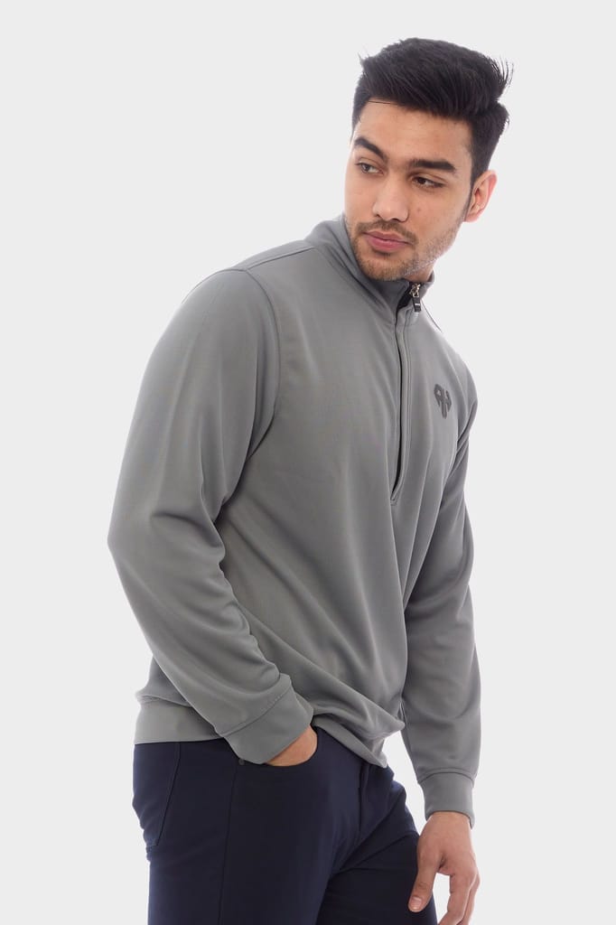AH Pro Silver High Neck Polo Jacket