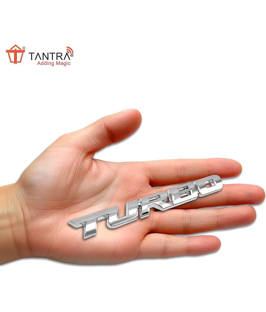 Tantra 3D Logo In Car Sticker